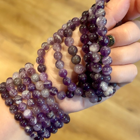 Dream Amethyst Bracelets | Minimalist crystal jewelry, Crystal Bracelet - Picture 1 of 3